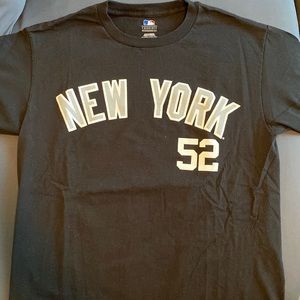 New York Yankees CC Sabathia Jersey t shirt size m